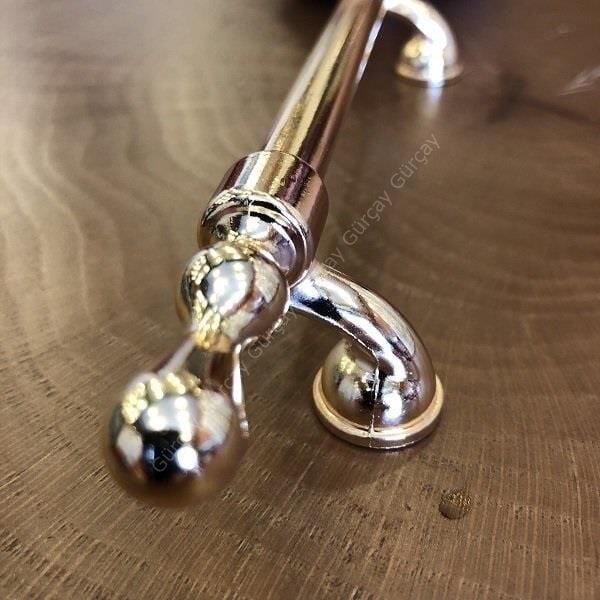 Lüks Vezir Kulp 160mm Altın